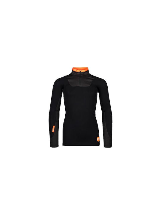 Poc Kids' Long Sleeves Cycling Jersey Black