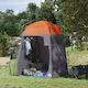 vidaXL Summer Camping Toilet Tent Grey 160x160x...