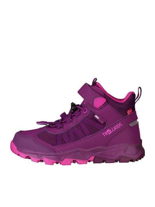 Kinder Wanderschuhe Wasserdicht Rosa ->
