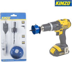 Kinzo Σετ 3 X Δίσκοι Ποτηροπρίονα 22 54 Mm Ξύλο Γυψοσανίδα Diy Kinzo 01824944 Kinzo Σετ 3 X Δίσκοι Ποτηροπρίονα 22 54 Mm Ξύλο Γυψοσανίδα Diy Kinzo 01824944