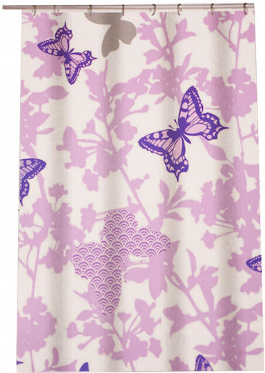 Κουρτίνα Υφασμάτινη 180x180cm Purple/pink Κουρτίνα Υφασμάτινη 180x180cm Purple/pink