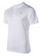Polo Bluza Tricou Cu Mânecă Scurtă Albă