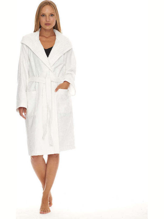 Homelovers Дамски халат Snow White 350гр/кв.м