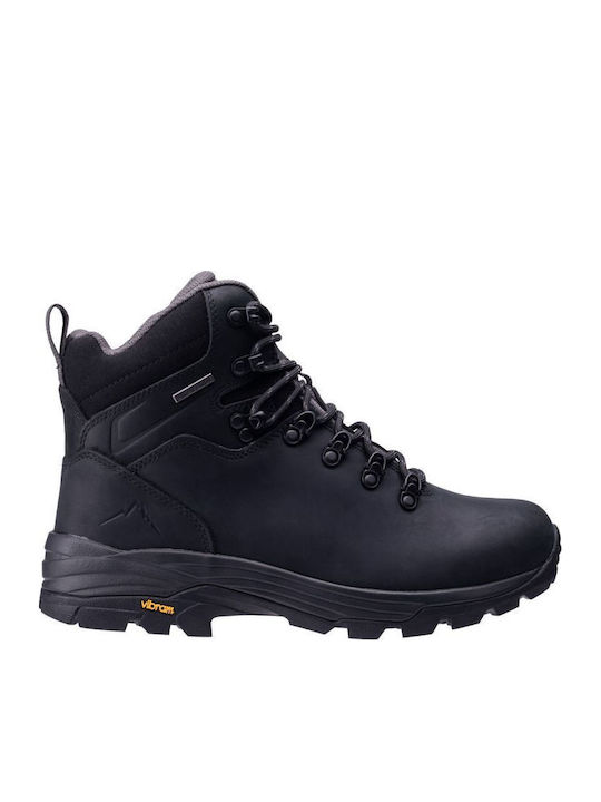 Elbrus Männer Wanderschuhe Wasserdicht Schwarz