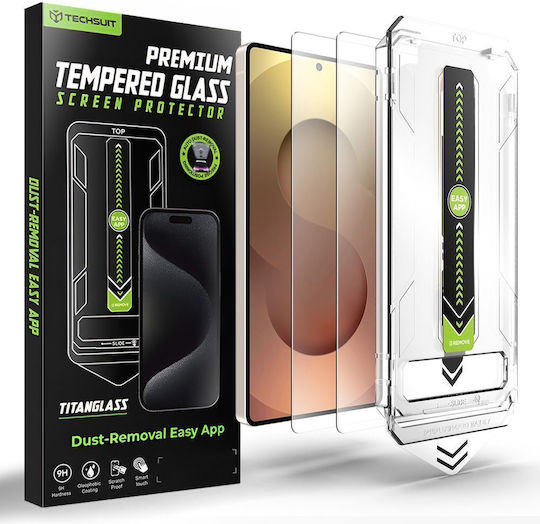 Techsuit Gehärtetes Glas 2Stück (Galaxy S26 Ultra)