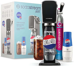 Sodastream Art Megapack Black Pepsi Συσκευή Παρασκευής Ανθρακούχου Νερού Sodastream Art Megapack Black Pepsi Συσκευή Παρασκευής Ανθρακούχου Νερού