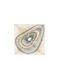 InTheBox Wall Decor Veya Beige Made of Paper 80x5x80cm