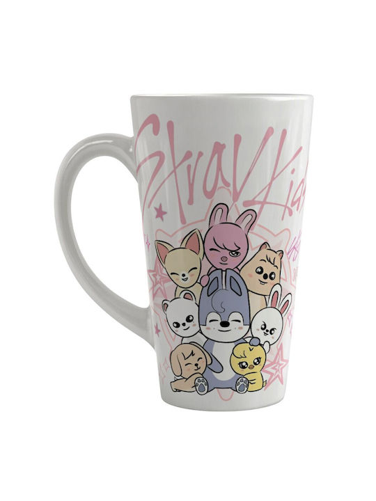 Koupakoupa Stray Kids Pink Чаша Керамично Розов...