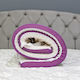 Como felt & wadding producers Ανώστρωμα Lavander Διπλό Foam με Αποσπώμενο Κάλυμμα 140x190x4εκ.
