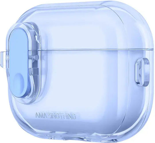 AmazingThing Minimal Θήκη Σιλικόνης με Γάντζο Ultramarine για Apple AirPods Pro 3