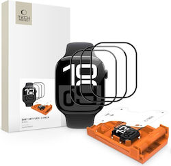Tech-Protect Flex+ Tempered Glass Apple Watch 42mm 3τμχ Black Tech-Protect Flex+ Tempered Glass Apple Watch 42mm 3τμχ Black