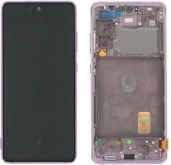 Samsung Galaxy S20 Fe 5g Lcd+touch Screen+frame Cloud Lavender Original
