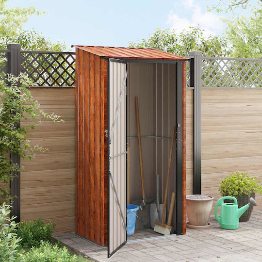 Metallic Garden Warehouse Brown L1.03xW0.74xH2cm