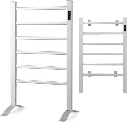 Costway Ηλεκτρική Πετσετοκρεμάστρα 91x54cm Λευκή