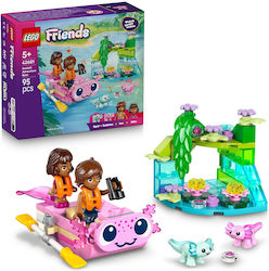 LEGO Friends Лодка Приключение с Аксолотъл за 5+ Години 95 Бройки