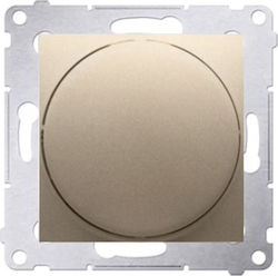Simon 54 Rotary Dimmer Led Dimmable 230 V Module 2250 W Matte Ds9l.01/46 Simon 54 Rotary Dimmer Led Dimmable 230 V Module 2250 W Matte Ds9l.01/46