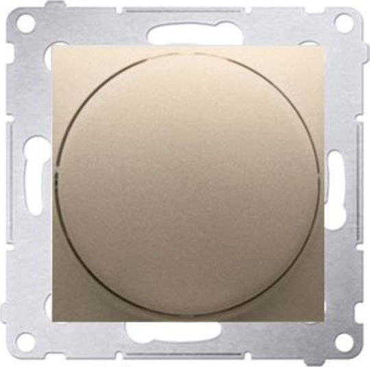 Simon 54 Ротационен Димер LED Регулируем 230 V Модул 2250 W Матиран DS9L.01/46
