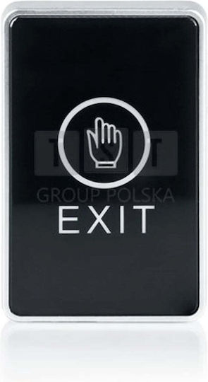 Surface-Mounted Exit Button Simple Plastic Touch Illuminated No Com Nc Ypw7dp