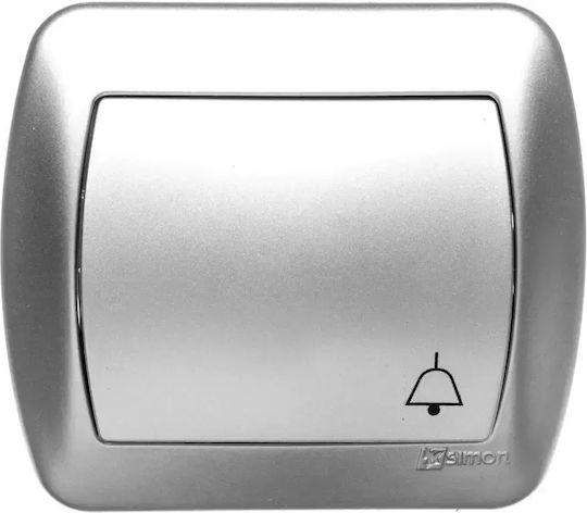 Kontakt-simon Button Bell Simon Chord Single 10ax Aluminum Ad1/26