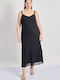 Summer Maxi Dress for Wedding and Christening Black