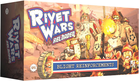 Game Expansion Rivet Wars Reloaded: Blight Reinforcements for 1-4 Players 14+ Years Old (EN) Steamforged Games