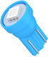 Vencore 3216-10018 T10 W5w Крушка LED Основa T10 W5w 1 SMD 5050 0.30W 16 Лумена 12 Волта Светлосиньо Ice Blue