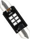 Vencore 3216-10158 C5w Festoon Canbus Gen4 42mm Крушка Led Тръбна Основa C5w 42mm Festoon Canbus Gen4 6 Smd 3020 2w 290 Лумен 8-48 Волт Червена