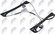 Механизъм На Прозореца Vw Polo 2001-2014 1.2l Хечбек Vw Polo 2001-2014 1.4l Хечбек Vw Polo 2001-2014 1.9l Хечбек