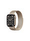 Burga Elegance Armband Rostfreier Stahl Gold (Apple Watch 42/44 mm, Burga)