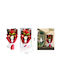 Dekoratives Künstliches Blumen in Box Geschenk 13x26cm ForHome 990748 Home