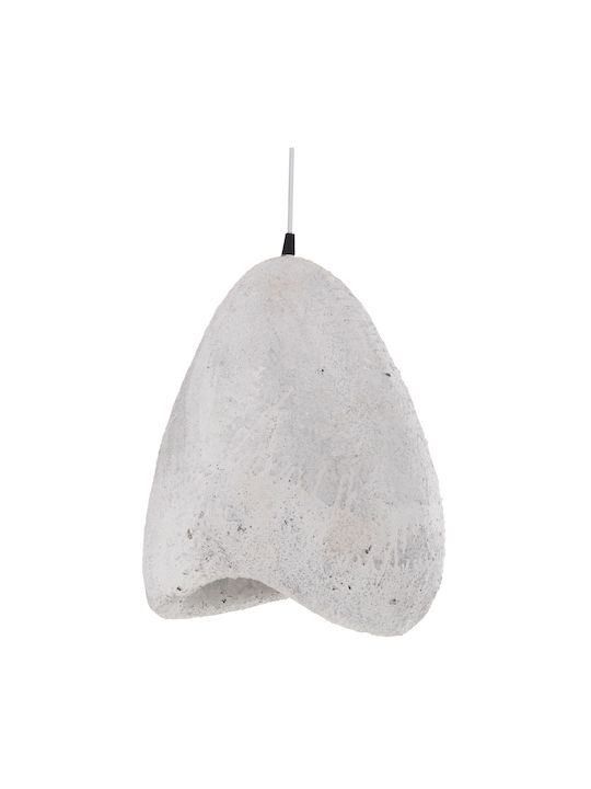 HomeMarkt Stoner Ceiling Light White with E27 S...