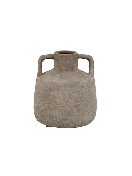 Artekko Διακοσμητικό Βάζο Keramik Candia Gray 15.5x15.5x17.5cm 1Stück