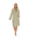 Homelovers Bathrobe with Hood Space Grey 350gr/m²