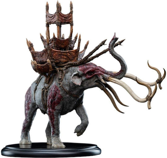 Weta Workshop Lord of the Rings The Lord of the Rings Mumak In Battle Statue 17cm