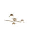 Trio Lighting Coda Таванно осветление 61.5бр Бежов с Фасунга GX53