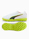 King 20 Match Jr TT Kids Soccer Cleats & Shoes with Turf White