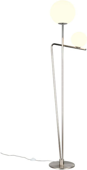 Trio Lighting Flaming Stehleuchte H180xB42cm. Gray