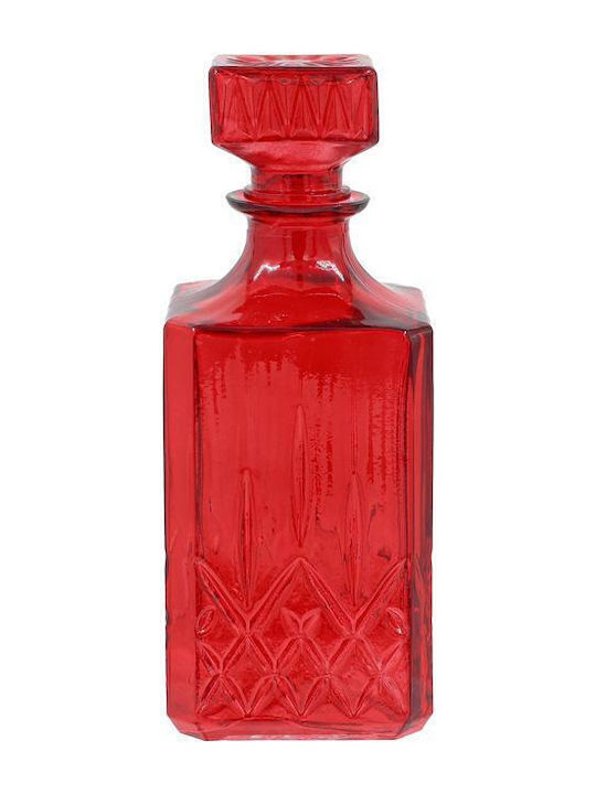 Fylliana Καράφα Σερβιρίσματος με Πώμα Κόκκινη 1000ml Fylliana Καράφα Σερβιρίσματος με Πώμα Κόκκινη 1000ml
