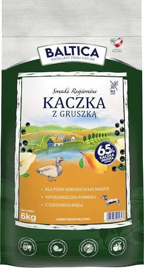 Baltica 6kg Trockenfutter für Hunde kleiner Rassen mit Ente