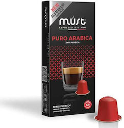 Must Arabica Aluminium 10 Stück Nespresso