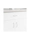 vidaXL Handle Furniture made of Metallic Silver 864689 2pcs