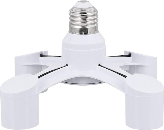 VenCore Prelungitor Dulie pentru Dulie E27 în culoarea Alb Set 1buc 6373-10015