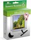 Mosquito Net for Window with Velcro Fixed Black 150x150cm