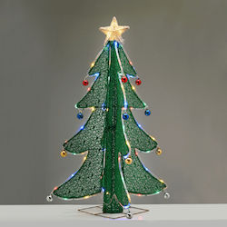 3D Tinsel Foldable Tree Star 52 Led Multicolour And Warm Star 40*40*93cm IP44 5m Cable 3D Tinsel Foldable Tree Star 52 Led Multicolour And Warm Star 40*40*93cm IP44 5m Cable