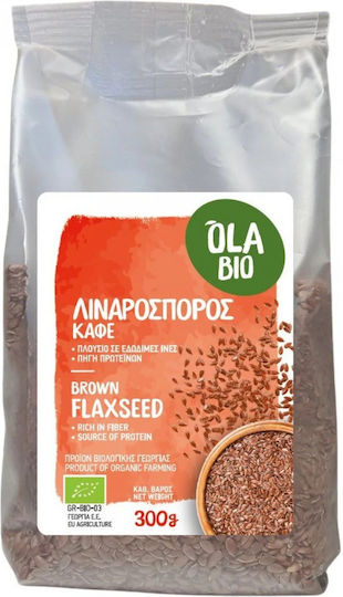 Linseed Brown Greek Bio 300g Viougeia