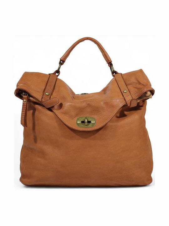 Passaggio Leather Δερμάτινη Γυναικεία Τσάντα Πλ...