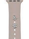 Decorative Jewelry Straps Smartwatch 2pcs Cat Silver