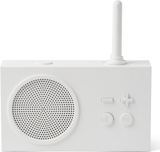 Lexon Tykho 3 Портативен Радиоприемник Акумулаторен с Bluetooth Бял