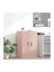 Cabinet de Birou Metalic Pink 60x40x90cm