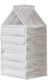 Hanging Storage Case in Gray Color 50x25x22cm 1pcs